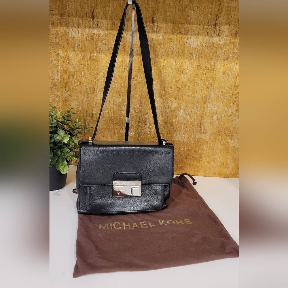 Michael Kors Shoulder Bag   Black Leather
